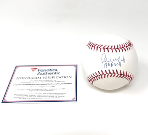 Aaron Judge New York Yankees Autographed Signed Official MLB Baseball ALL RISE INSCRIBED Fanatics Certified