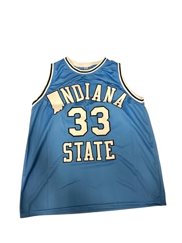 Larry Bird Indiana State Sycamores Autographed Signed Jersey BIRD Player Hologram Certified