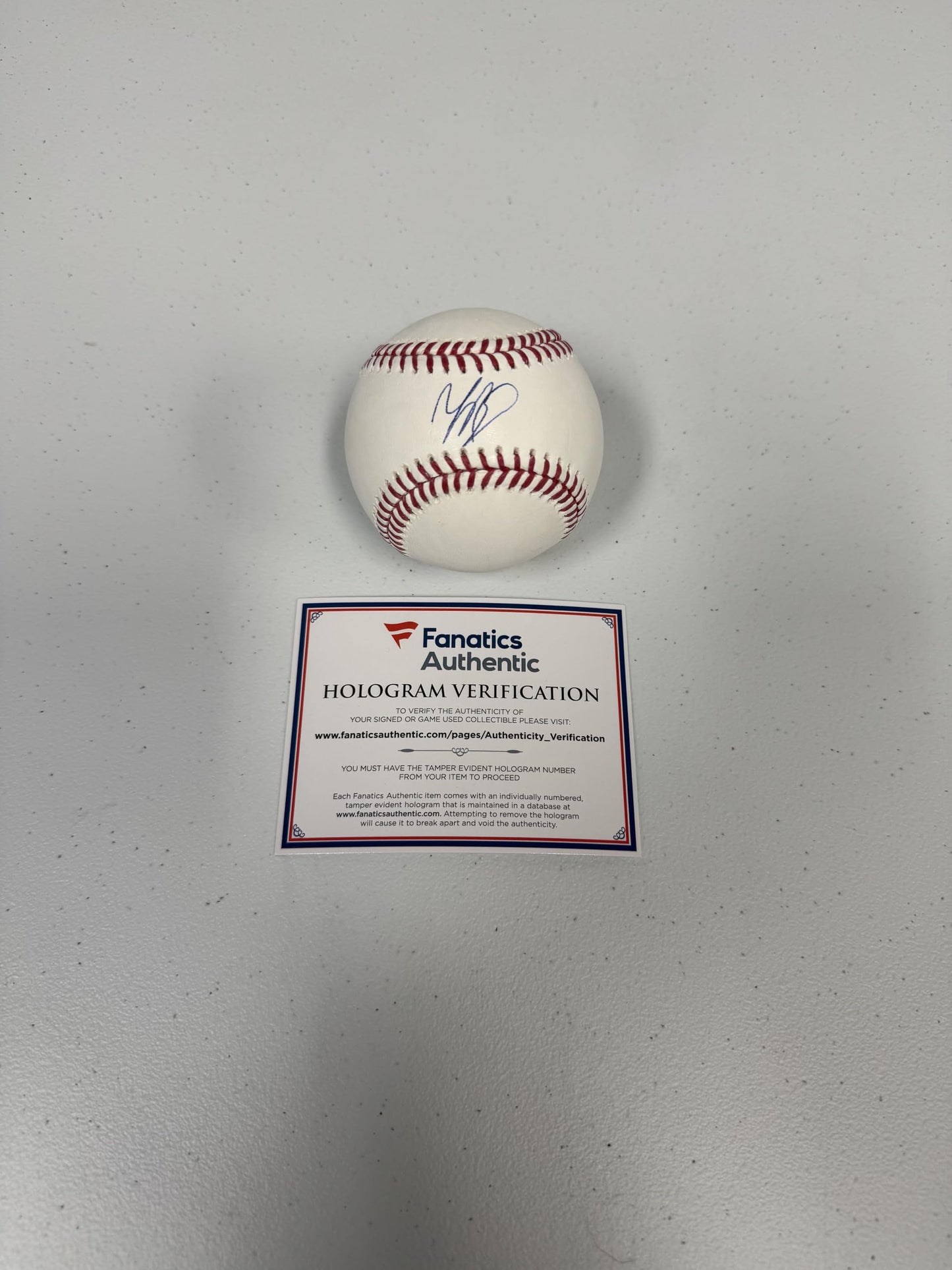 Mookie Betts Dodgers Autographed Signed Official MLB Baseball Fanatics Certified