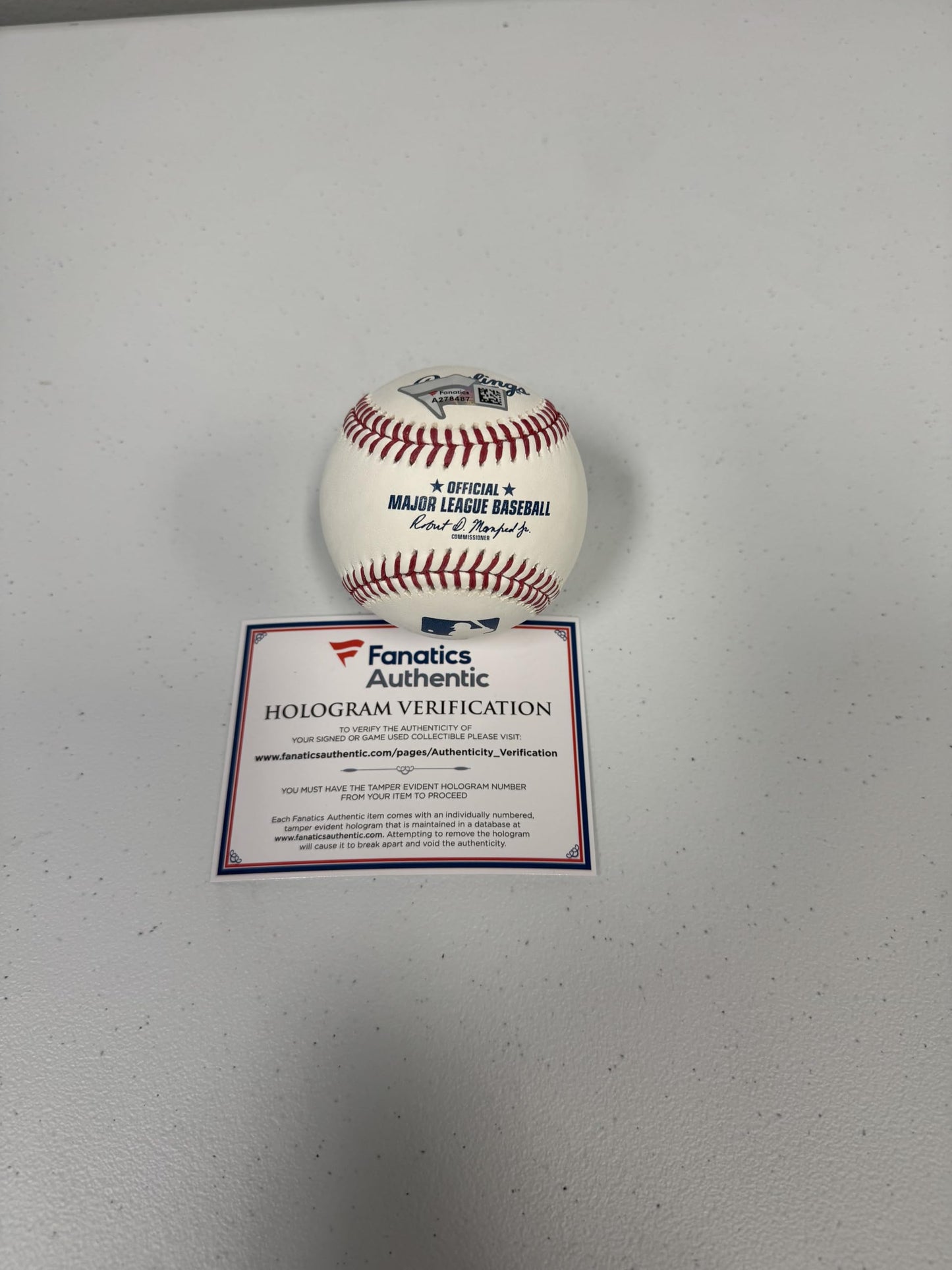 Mookie Betts Dodgers Autographed Signed Official MLB Baseball Fanatics Certified