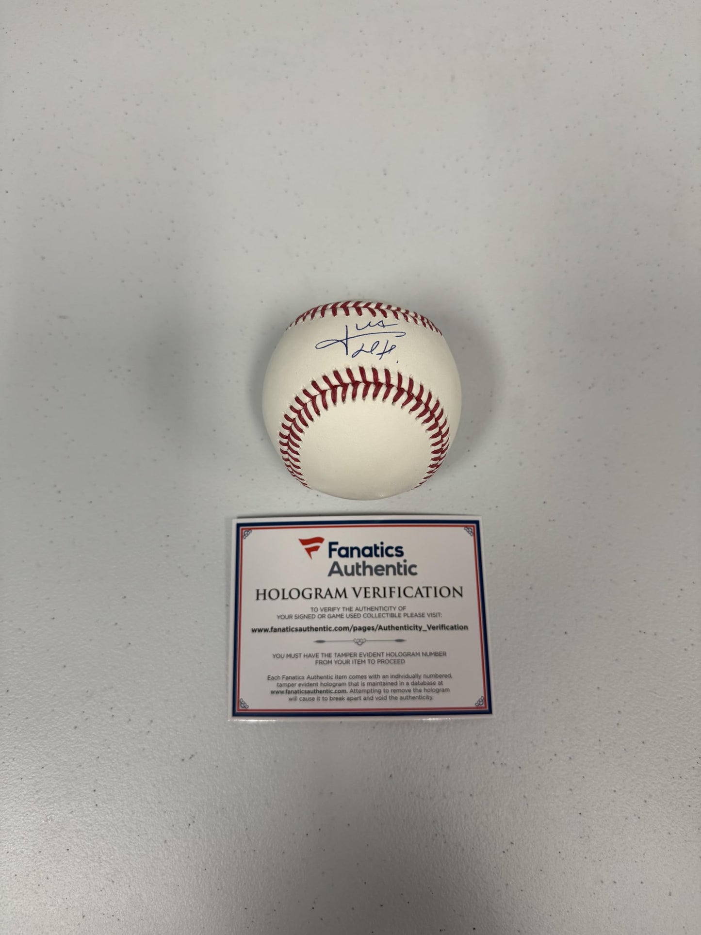 Juan Soto Mets Autographed Signed Official MLB Baseball Fanatics Certified